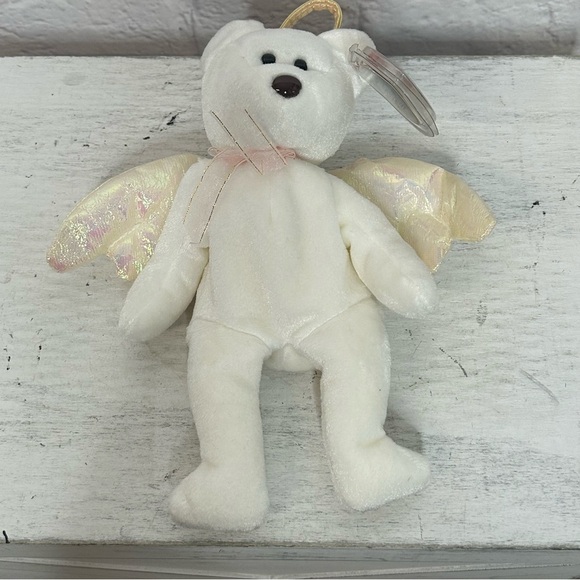 Ty Beanie Baby Halo Bear NWT - Picture 8 of 10